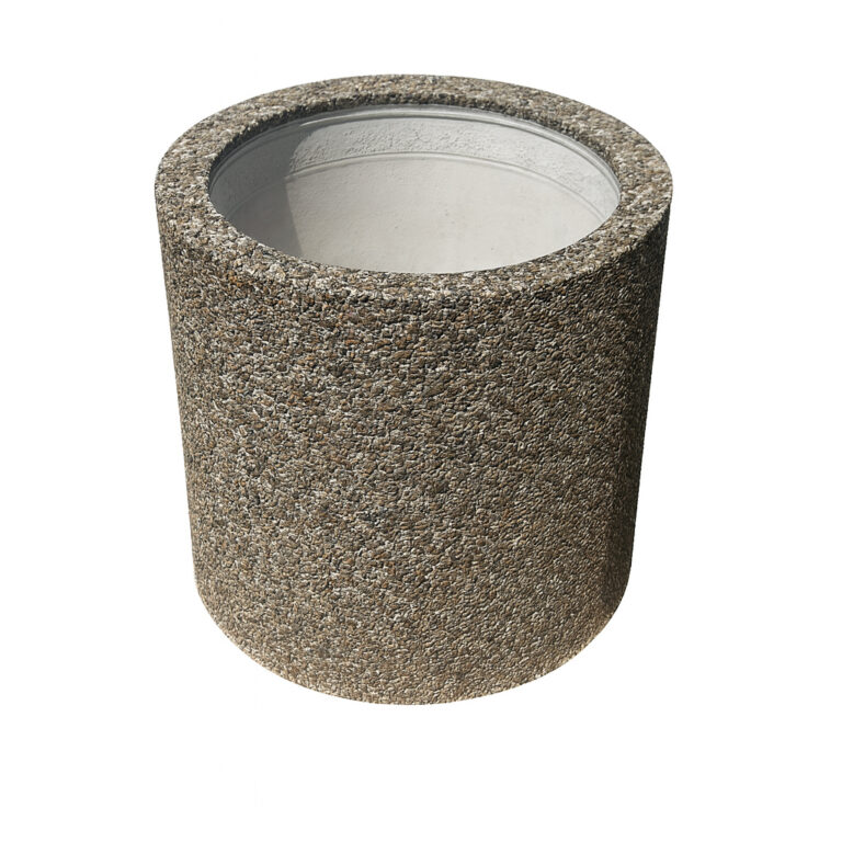 ghiveci din beton mozaic 50 cm