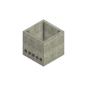camine vane 140x140x150x15 cu gauri tehnice