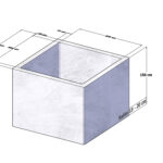 camine vane 200x200x150 cm