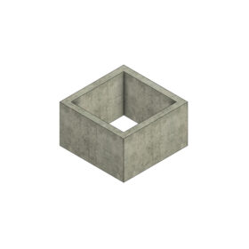 camin patrat 140x140x100x15