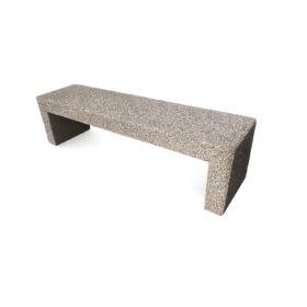 banca stradala-din-beton-piatra-naturala-150 cm