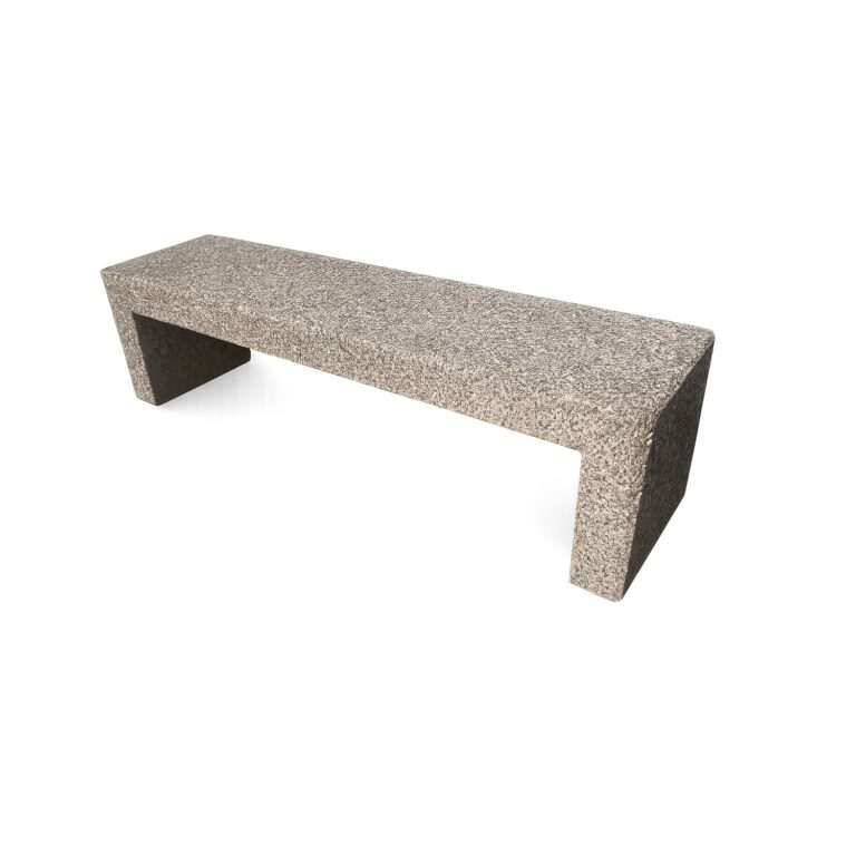 banca stradala-din-beton-piatra-naturala-150 cm