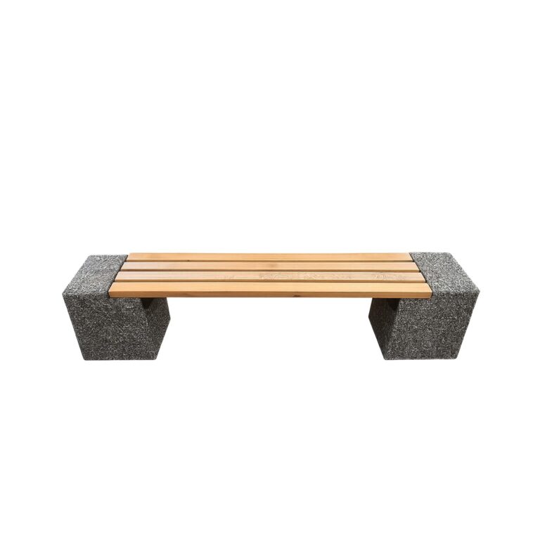 BANCA-STRADALA-200CM-CU-RIGLE-DE-BRAD-SI-PIATRA-NATURALA