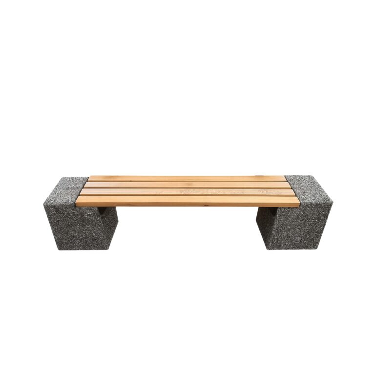 BANCA-STRADALA-200CM-CU-RIGLE-DE-BRAD-SI-PIATRA-NATURALA