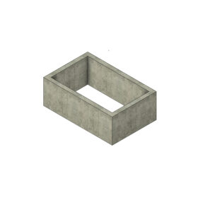 camin drept 250x150x100x15 cm