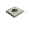 Capac pentru camin dreptunghiular din beton cu rama din fonta de 12.5 tone si grosime de 12 cm – diverse marimi Capace de camine din beton AXEprefabricate