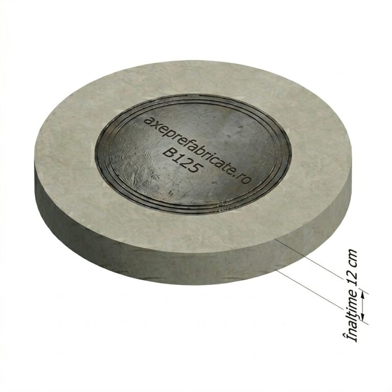 capac camin rotund 12 B125