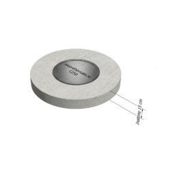 Capac pentru camin rotund din beton cu rama de fonta 25 tone si grosime de 15 cm – diverse marimi Capace de camine din beton AXEprefabricate