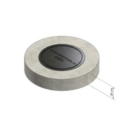capac camin rotund 104x20 d400