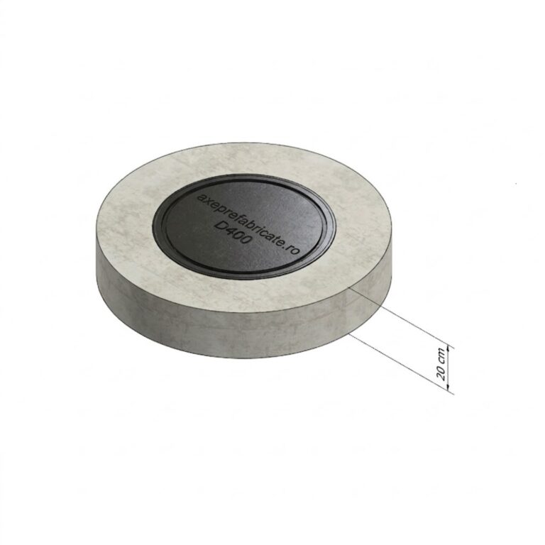 capac camin rotund 104x20 d400