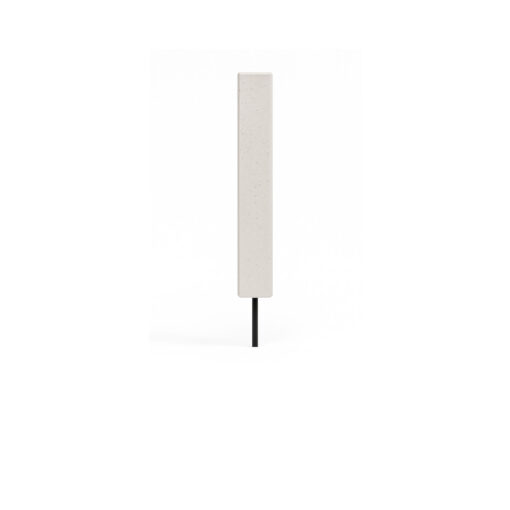 Bolard patrat din beton 10x10x90 cm cu aspect de marmura Bolarzi - delimitatori AXEprefabricate