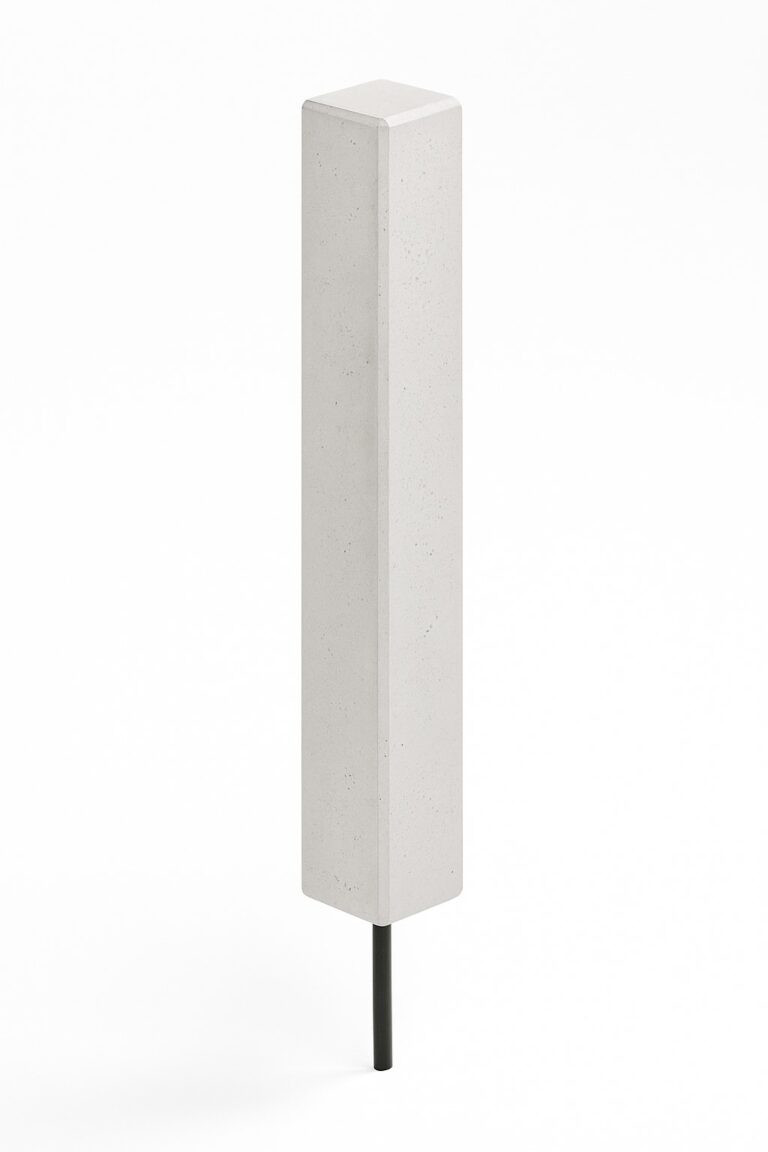 bolard patrat 10x10x90cm